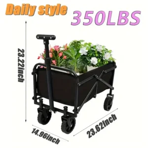 Foldable Beach Wagon/Shopping Cart
